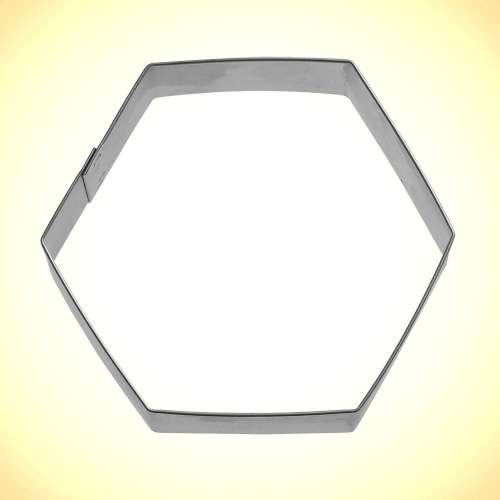 Hexagon Cookie Cutter - Click Image to Close